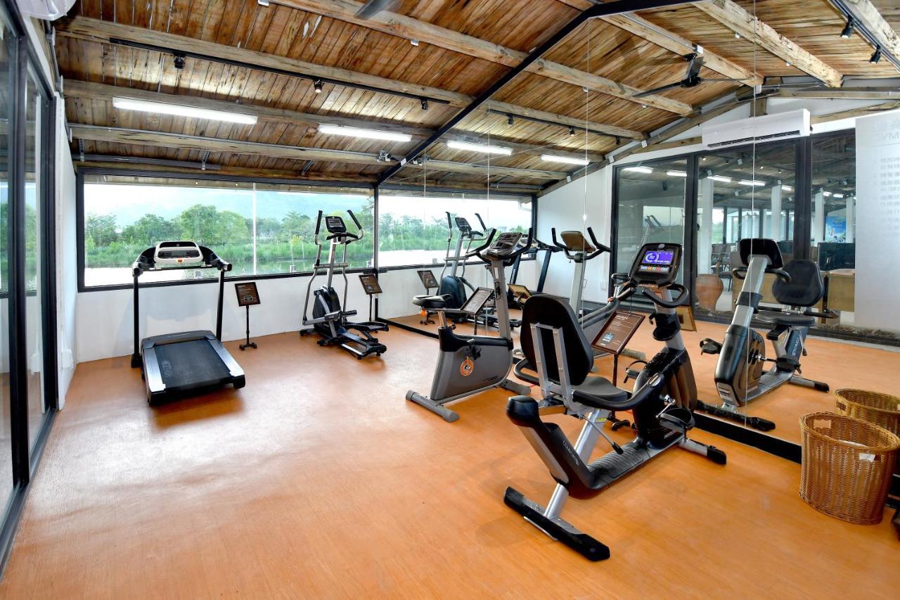 Promisedland Resort & Lagoon Shoufeng Esterno foto A gym at a hotel